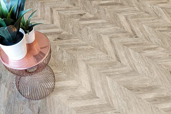 Клеевая кварцвиниловая плитка Alpine Floor Легкие линии (Easy Line) ФРАНЦУЗСКАЯ ЕЛОЧКА ECO 3-25